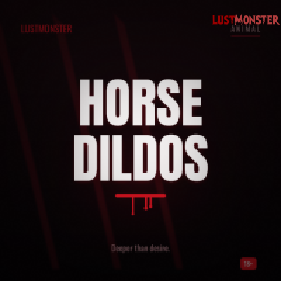 Equine dildo collection