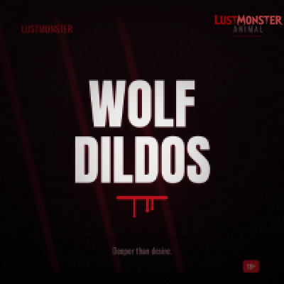 Fantasy wolf dildos