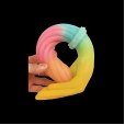 Alien Palm Dual-Head Dildo