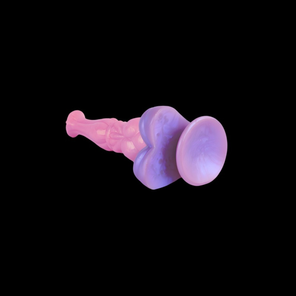 Apricot Skyhorse Silicone Dildo