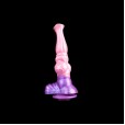 Apricot Skyhorse Silicone Dildo