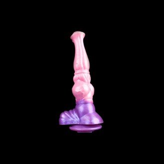 Apricot Skyhorse Silicone Dildo