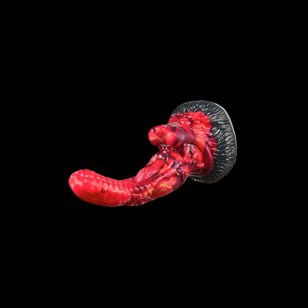Beastly Tongue Ribbed Anal Plug