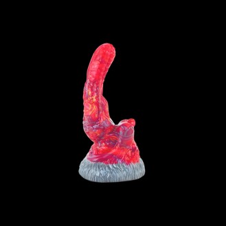 Beastly Tongue Ribbed Anal Plug