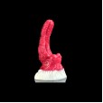 Beastly Tongue Ribbed Anal Plug
