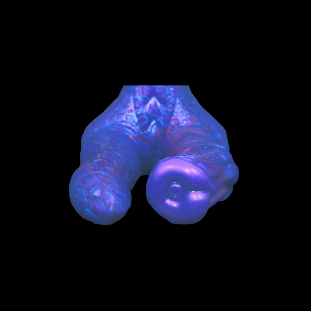 Blue Demon Hydra Dildo, Dual Pleasure