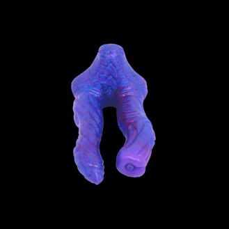 Blue Demon Hydra Dildo, Dual Pleasure