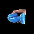 Cosmic Flame Silicone Dildo