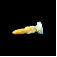 Cosmic Flame Silicone Dildo