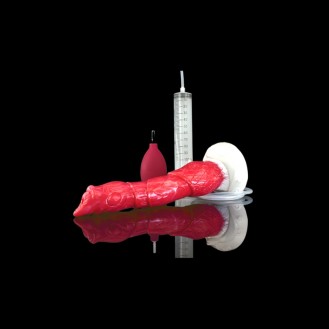 Cosmic Horned Ejaculating Dildo