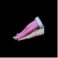 Cosmic Lash Tongue Dildo