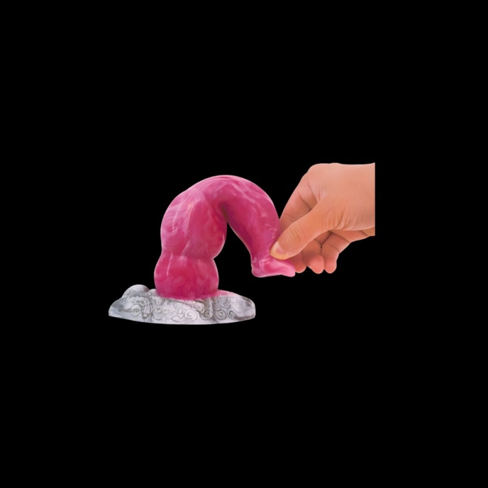 Curly Retriever Knot Dildo
