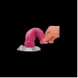 Curly Retriever Knot Dildo