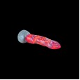 Curved Draconic Ribbed Pleasure Dildo