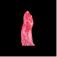 Curved Draconic Ribbed Pleasure Dildo
