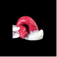 Curved Draconic Ribbed Pleasure Dildo