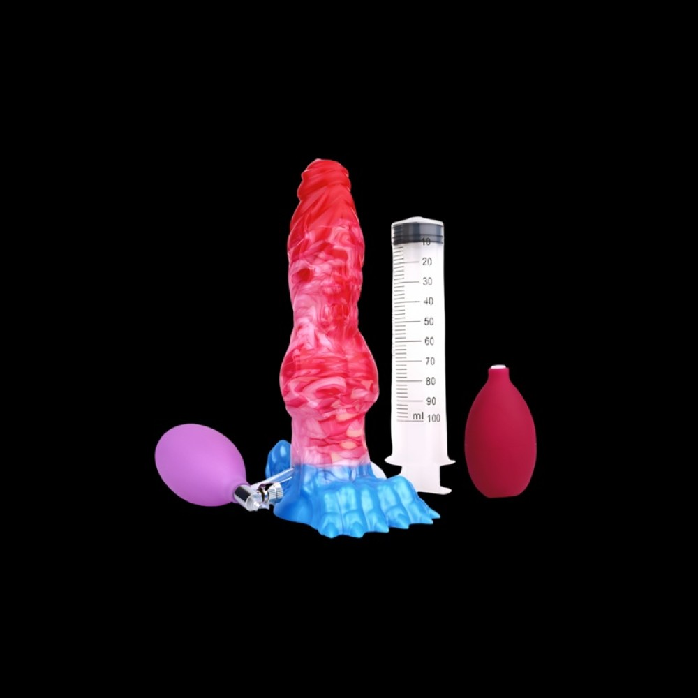 Dragon Fire Squirting Magic Dildo