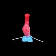 Flaming Pyre Dragon Dildo