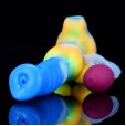 Huge Glowing Wolf Release Vibrator