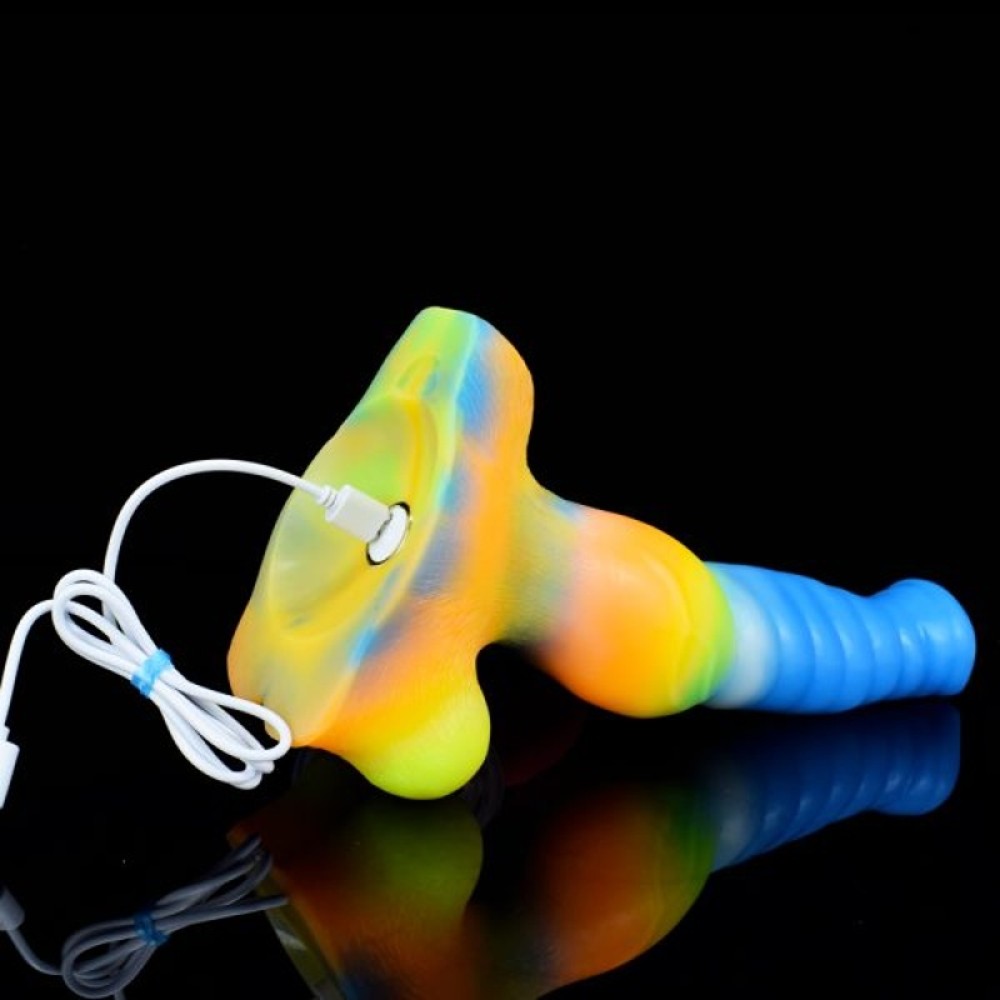 Huge Glowing Wolf Ejaculating Vibrator