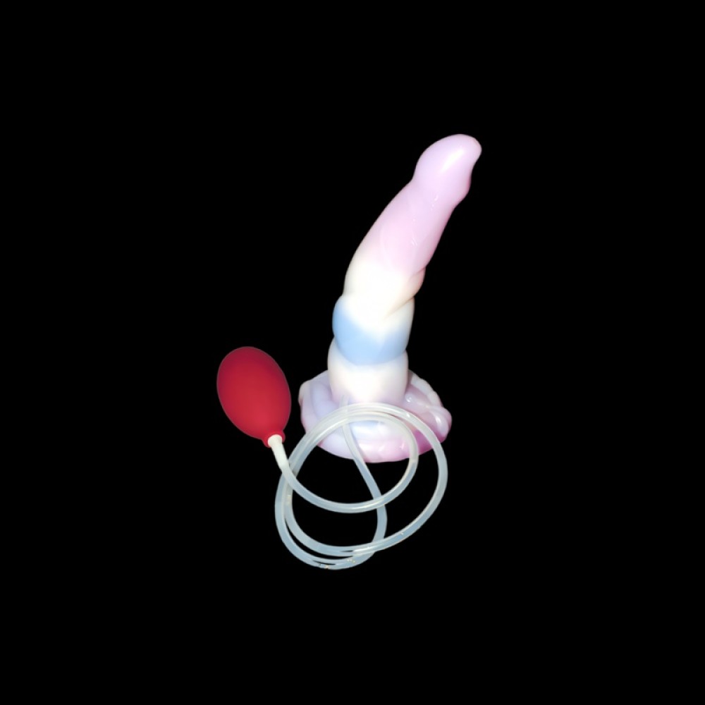 Juno's Ejaculating Canine Dildo