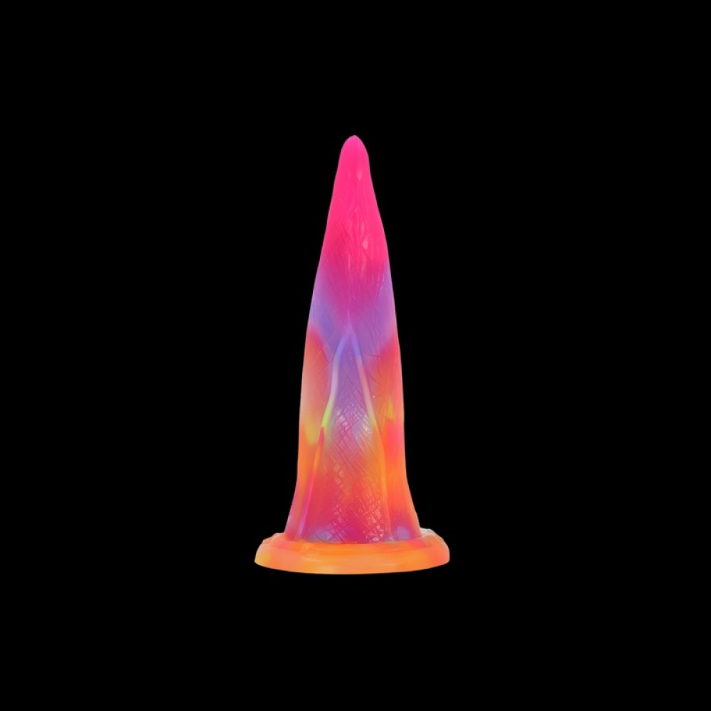 Luminous Rainbow Tentacle Dildo