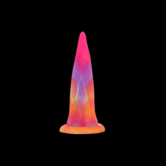Luminous Rainbow Tentacle Dildo