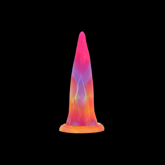 Luminous Rainbow Tentacle Dildo