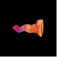 Lunar Blaze Tongue Dildo