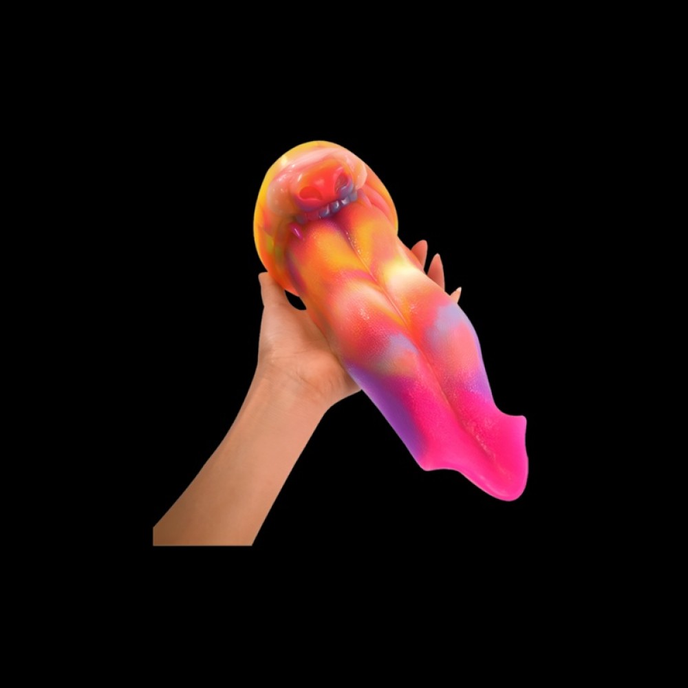 Lunar Blaze Tongue Dildo