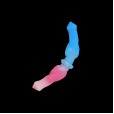 Macaron Beastly Double-Head Dildo