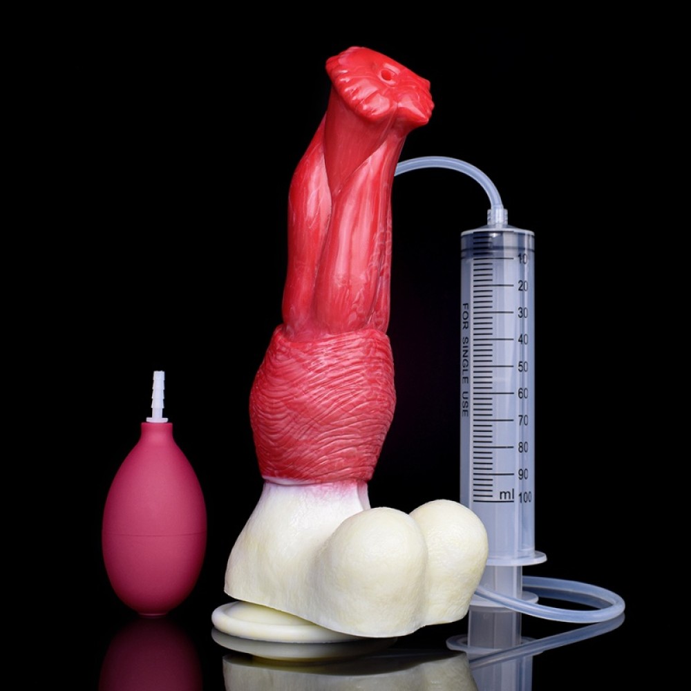 Mighty Equine Ejaculating Horse Dildo