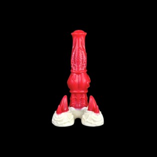Mortime Red Devils Dildo, Black & Red