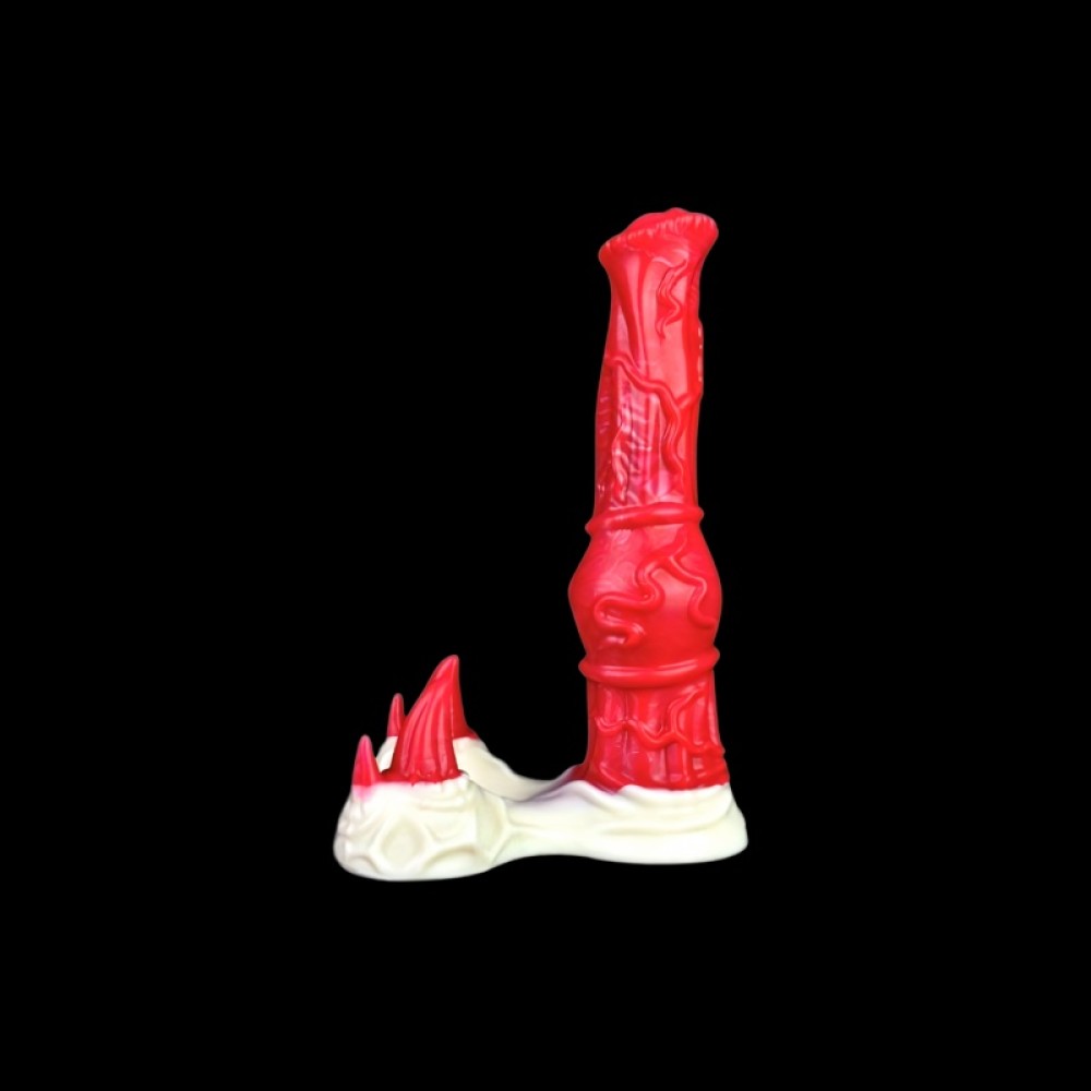 Mortime Red Devils Dildo, Black & Red