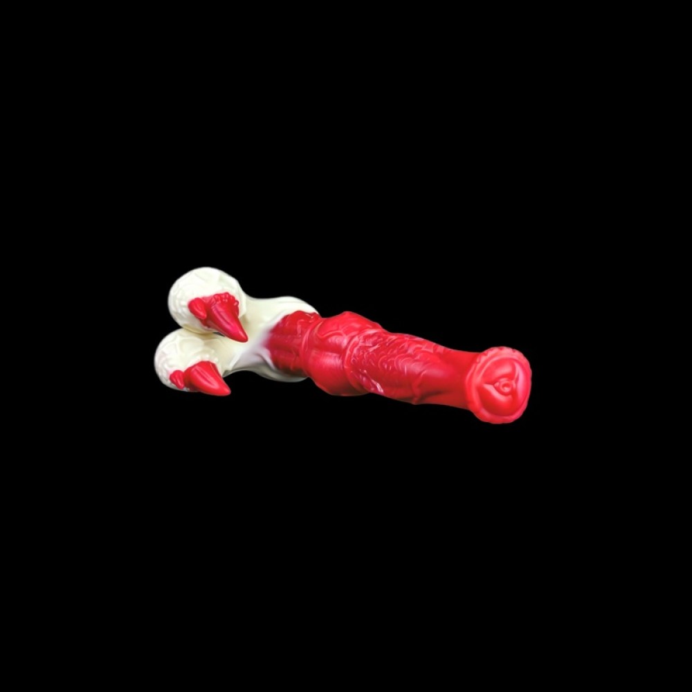 Mortime Red Devils Dildo, Black & Red