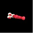 Mortime Red Devils Dildo, Black & Red