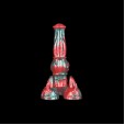 Mortime Red Devils Dildo, Black & Red