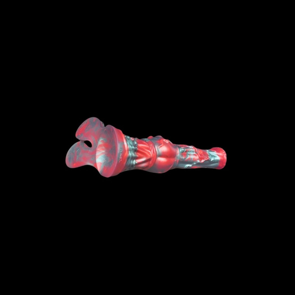 Mortime Red Devils Dildo, Black & Red