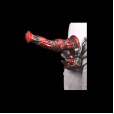 Mortime Red Devils Dildo, Black & Red
