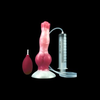 Nocturnal Dog Squirting Knot Dildo