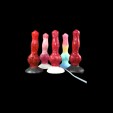 Nocturnal Dog Release Knot Dildo