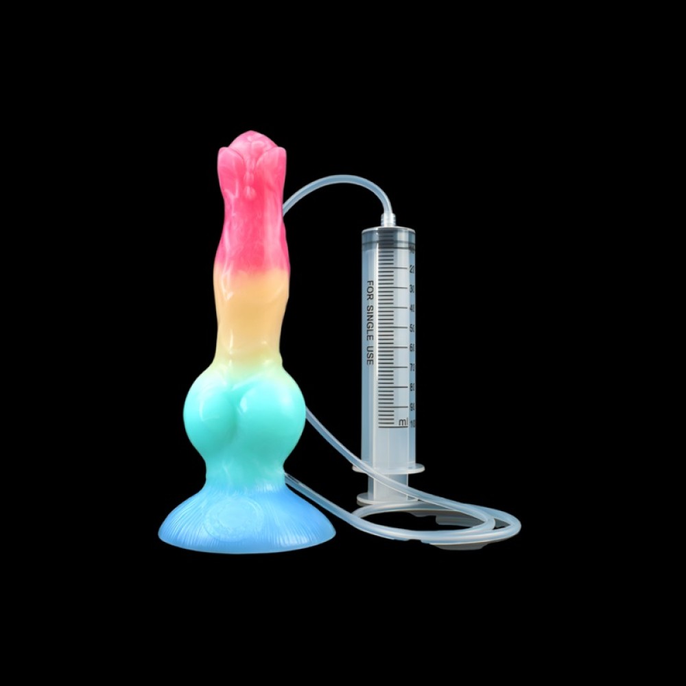 Nocturnal Dog Squirting Knot Dildo