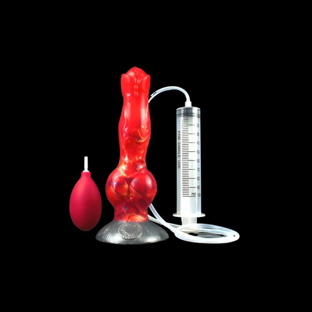 Nocturnal Dog Squirting Knot Dildo
