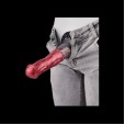 Premium Farvis Dildo, Gold Knight Style