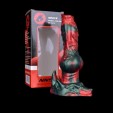 Premium Gerald Dildo, Hellfire Texture