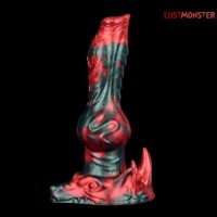 Premium Gerald Dildo, Hellfire Texture