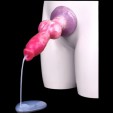 Primal Dog Release Knot Dildo