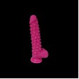 Silicone Peaks Sensation Dildo