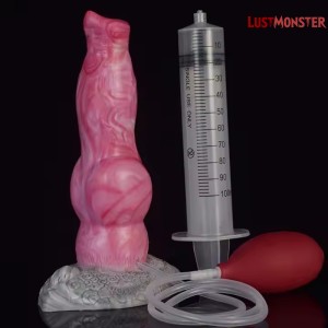 Silken Spiral Wolf Dildo