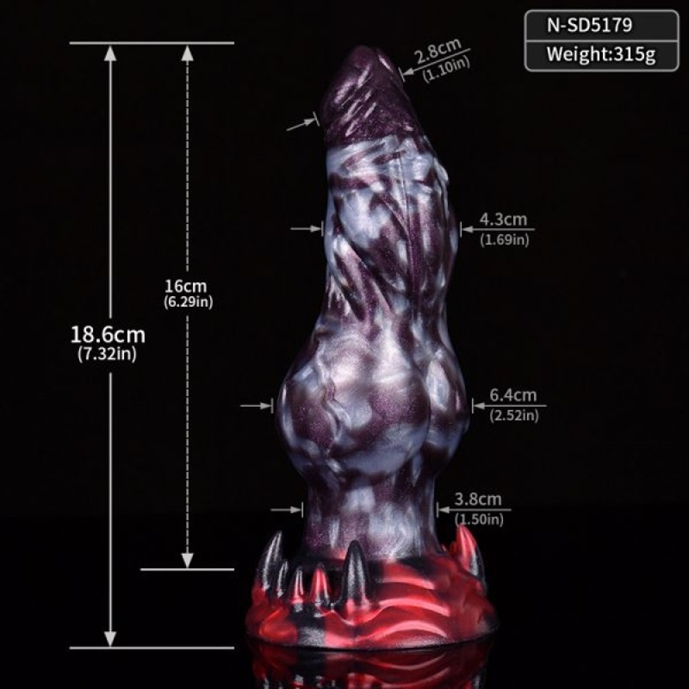 Stellar Wolf Knot Sensation Dildo